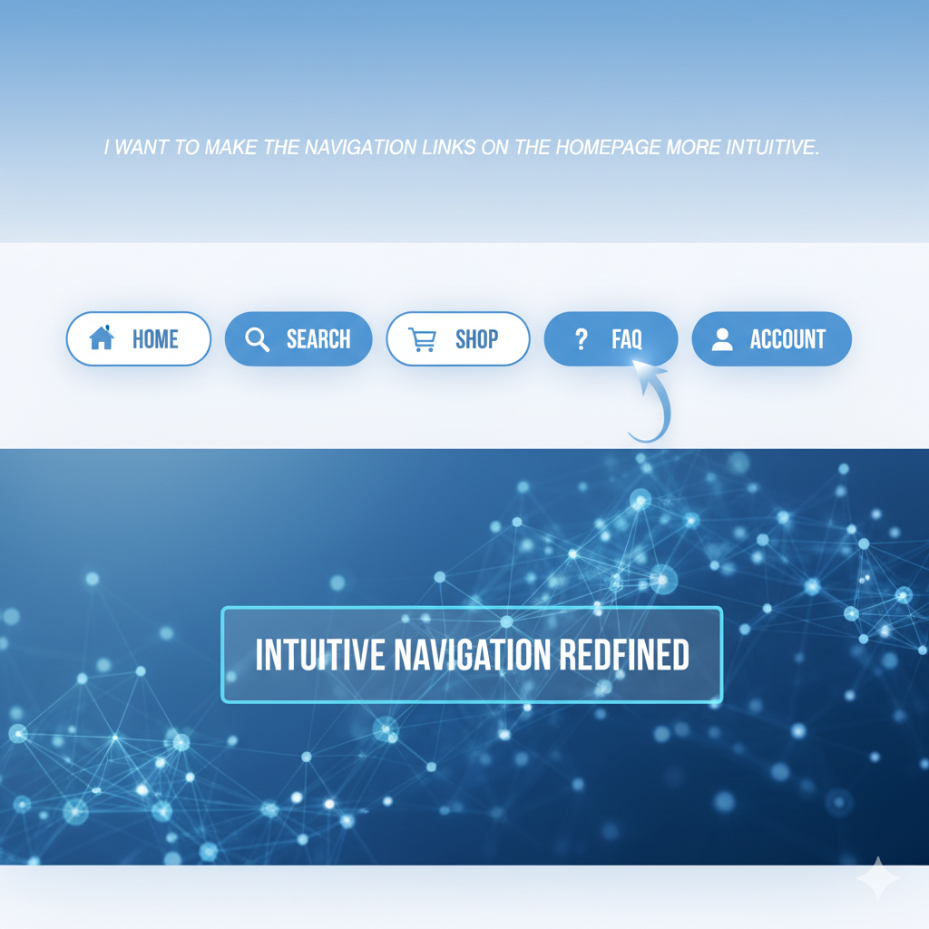 ホームページ上部のリンクを、もっとわかりやすくしたい─AIと考えるナビゲーション改善(2025/10/18)