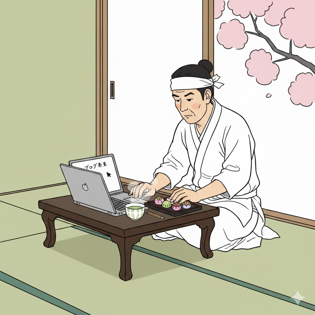 ブログ記事に悩む和菓子屋さんへ：書きやすいテーマと運用術(2025/10/7)