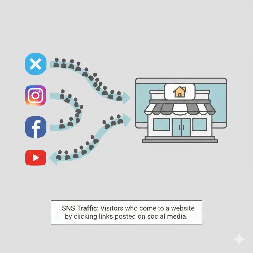 🌐 SNS流入とは？初心者向けにわかりやすく解説